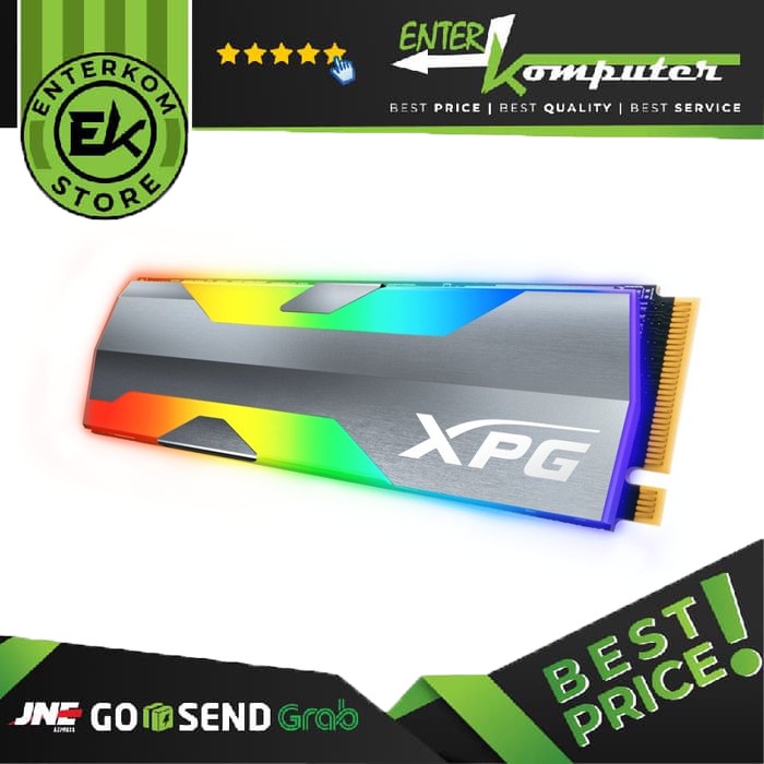 NEW ADATA SSD RGB XPG SPECTRIX S20G 500GB PCIE GEN3X4 - / SSD 500GB