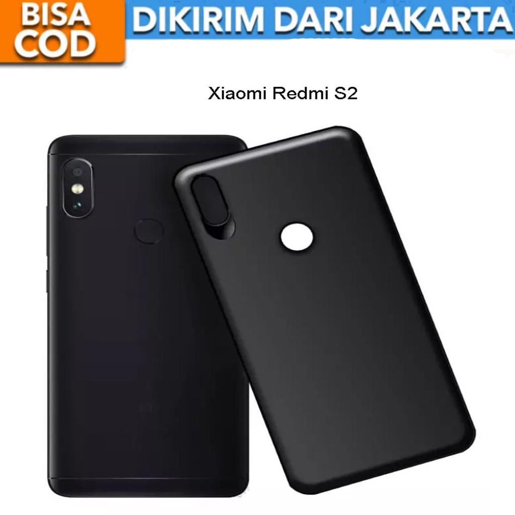 SoftCase Black Matte for Xiaomi Redmi S2