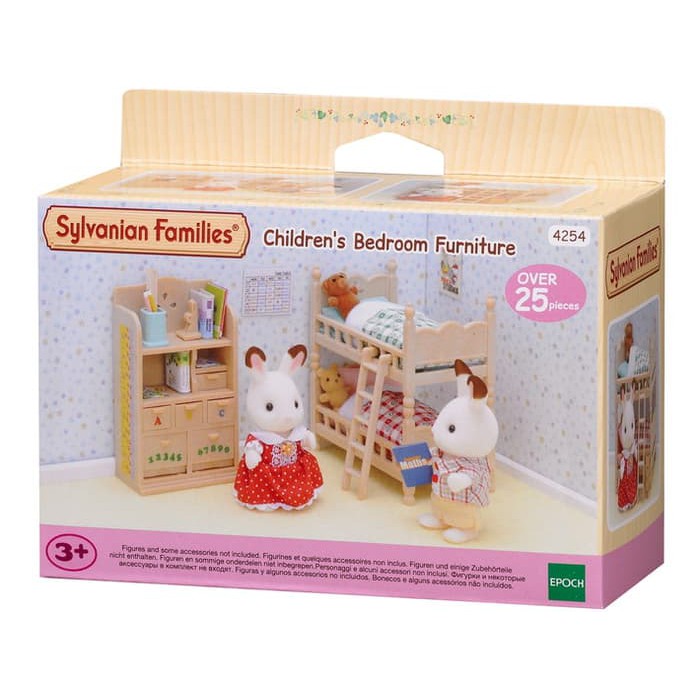 sylvanian childrens bedroom furniture