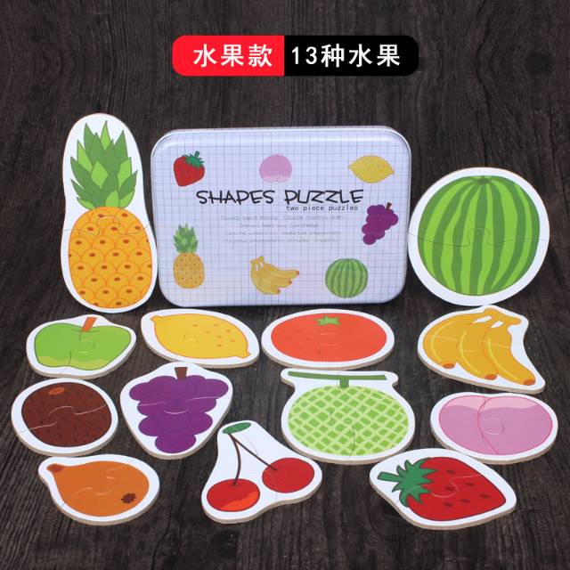 [BIG SALE] Shapes puzzle - mainan edukasi anak