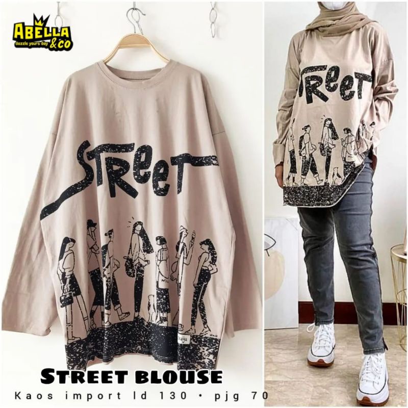 street blouse by abella