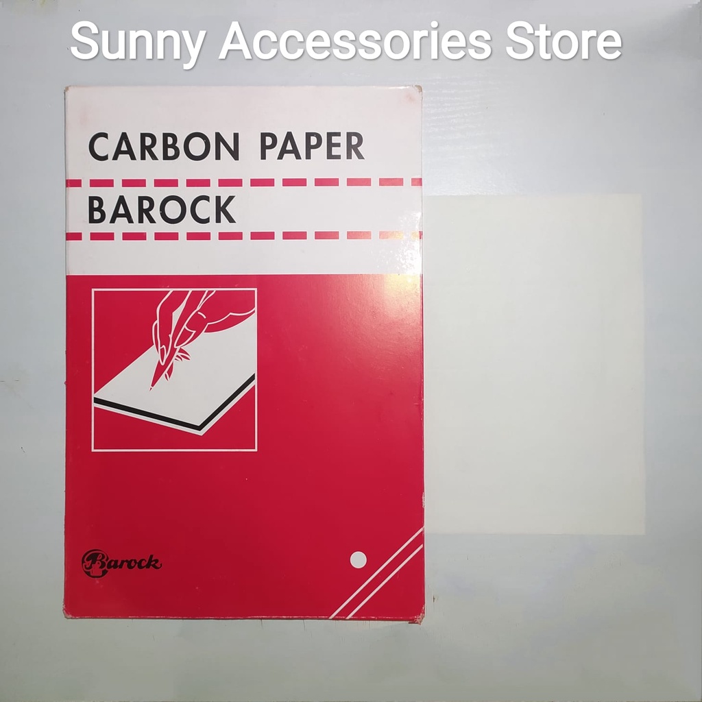 

Karbon Jahit / Carbon Paper - Tracing Paper BAROCK Putih Original Product