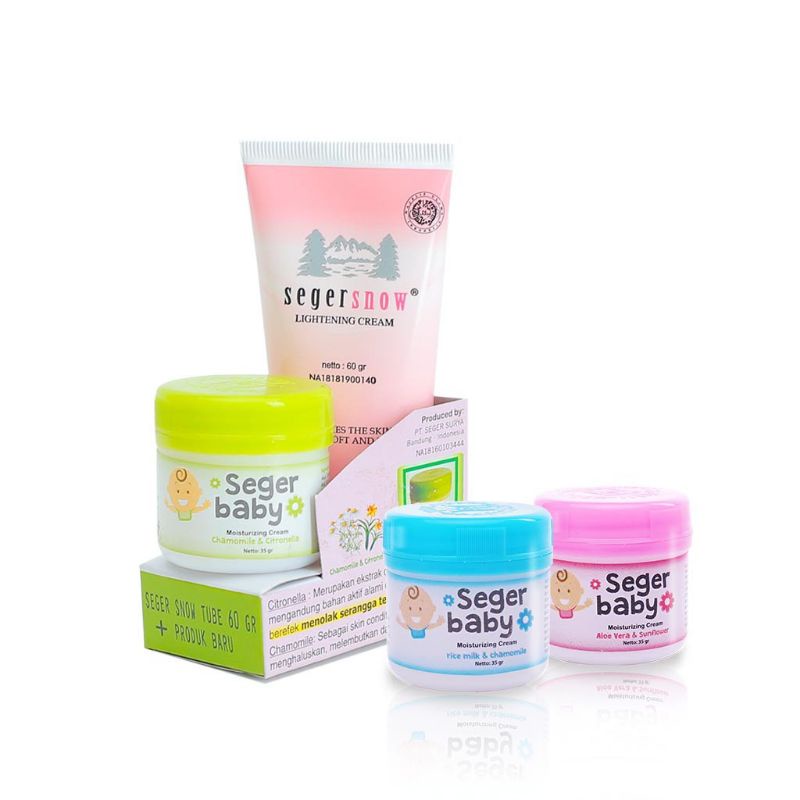 Seger baby snow moisturizing cream / seger baby 35 gram