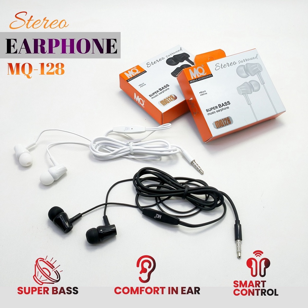 SB HF 127 Earphone Headset Kabel Musik Magnetic Design