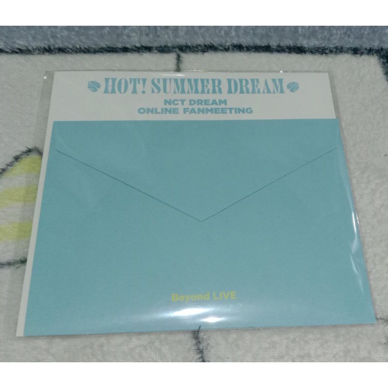 Ar ticket NCT Dream Hot Summer Beyond Live ( photocard pc mark renjun jeno jaemin haechan chenle jis