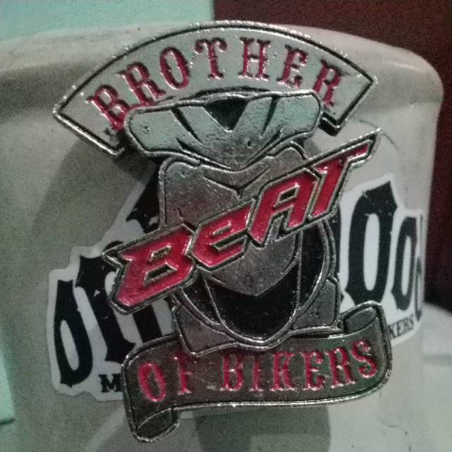 Pin cor, spon casting, emblem Honda Beat