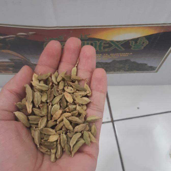 

Monggo] Kapulaga Hijau/Kapulaga India/Kapulaga Arab 100Gram