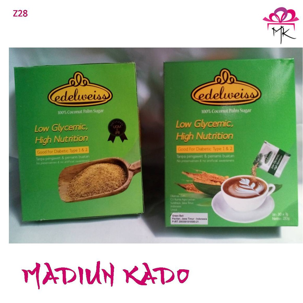 

Gula Semut Kelapa Pure Coconut Sugar Sachet Isi 30