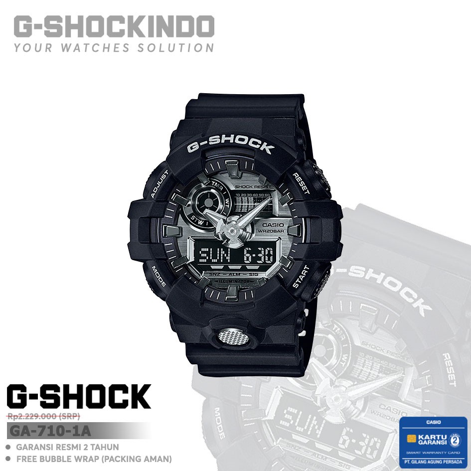 Casio G-Shock GA-710-1A / GA-710-1ADR Original