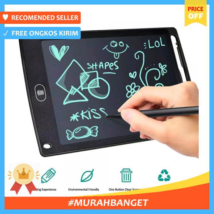 

Papan Tulis Gambar Lcd Writing Board Boogie Tablet Hapus Otomatis 12 Inch