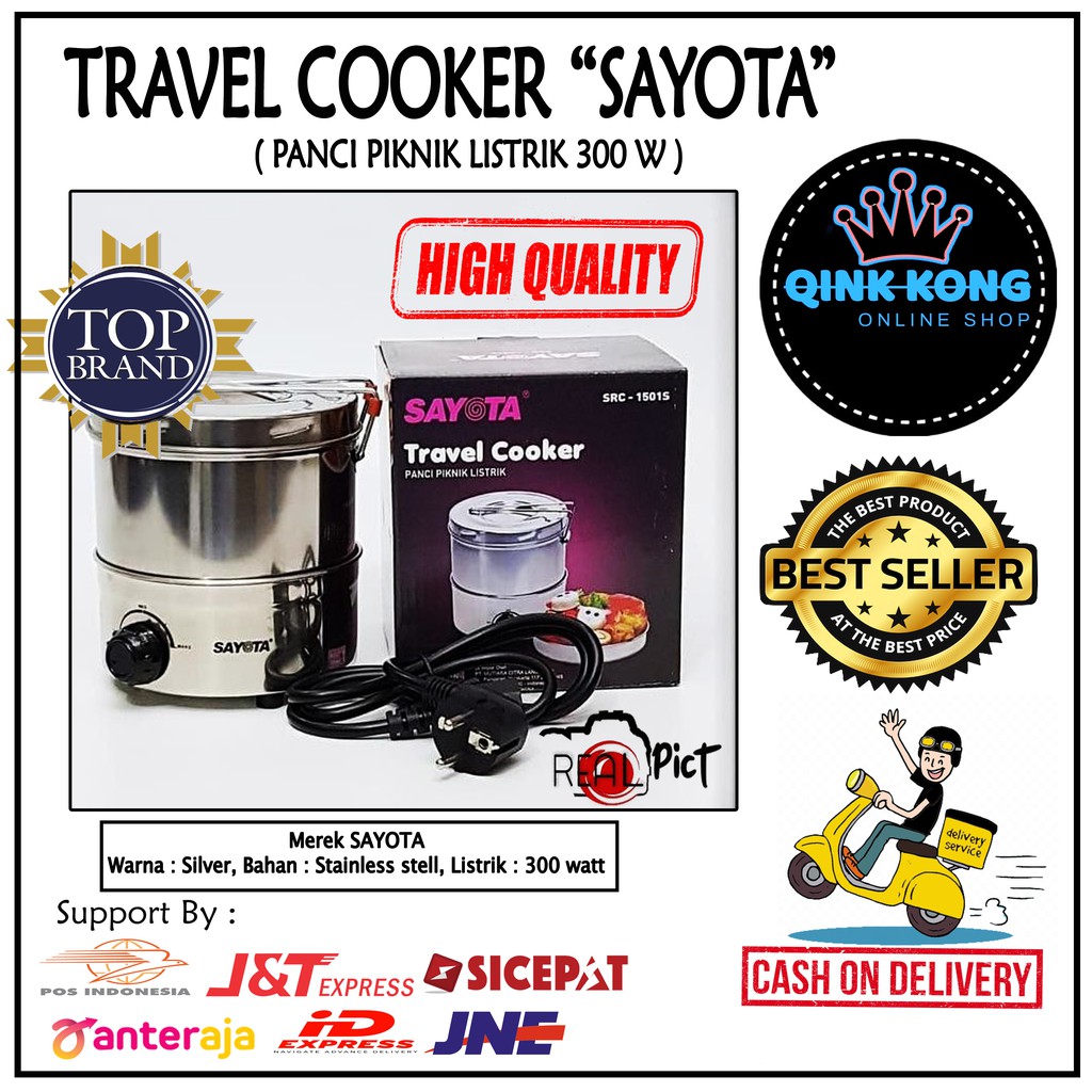 SAYOTA TRAVEL COOKER PANCI LISTRIK SRC-1501S