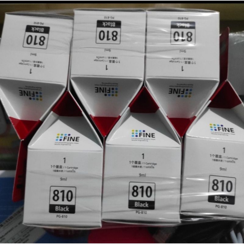 Canon 810 black original datascript tinta canon 810 hitam catrid canon 810 black