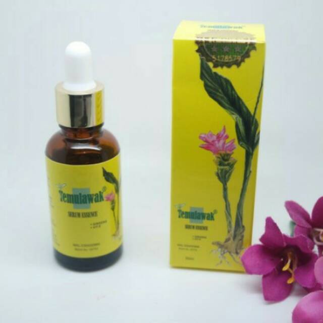 SERUM TEMULAWAK ESSENCE ORIGINAL HOLOGRAM EMAS 30ML (BPOM)