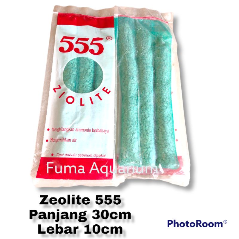 555 ZEOLITE FISH-ALL panjang 30 cm Media Filter Penyaring Air Aquarium Kolam
