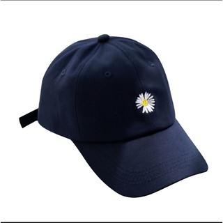 Topi Daisy / Topi Baseball Bordir Bunga Daisy Ring Besi Laki Perempuan Remaja Hingga Dewasa