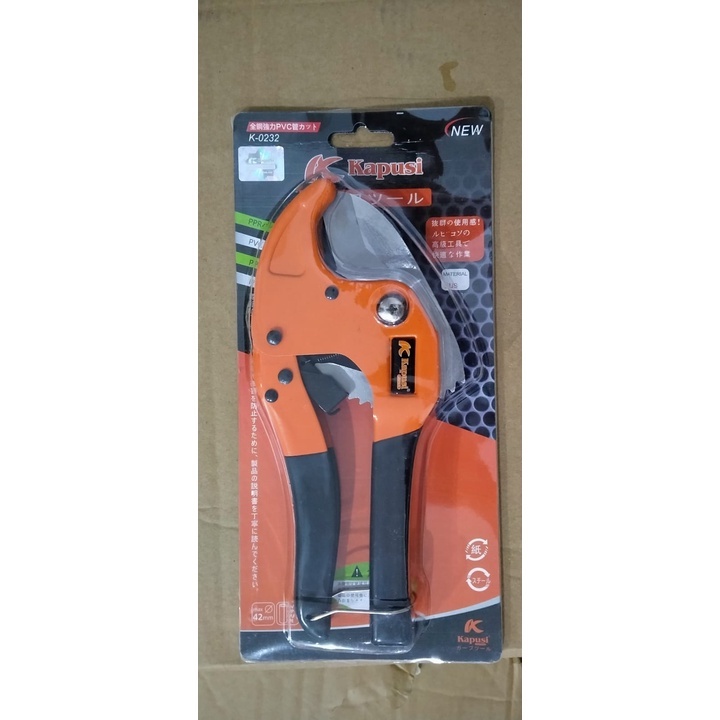 KAPUSI gunting pipa PVC  heavy duty pipe cutter gunting potong pipa 42mm