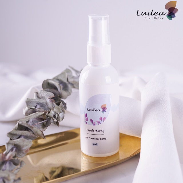 LADEA ANTI BACTERIAL ROOM SPRAY AIR FRESHENER SPRAY PENGHARUM RUANGAN -  60ml