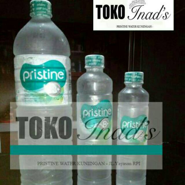 

Pristine Water ph+8 400ml 1box isi 24botol