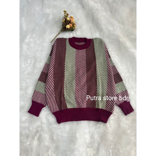 SERA SWEATER BLOUSE/ATASAN RAJUT WANITA