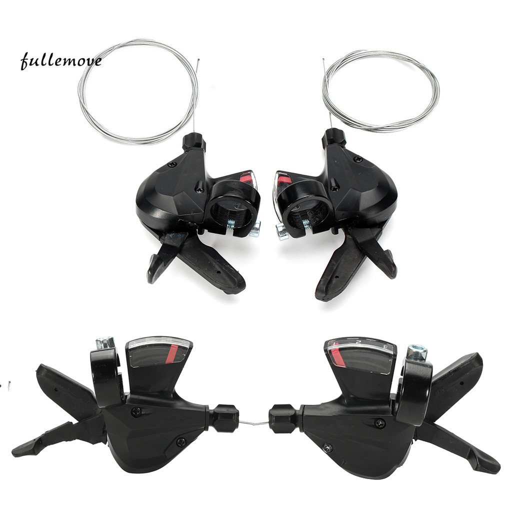 1 Pair 3x8 Speed MTB Bike Bicycle Left Right Shifter for