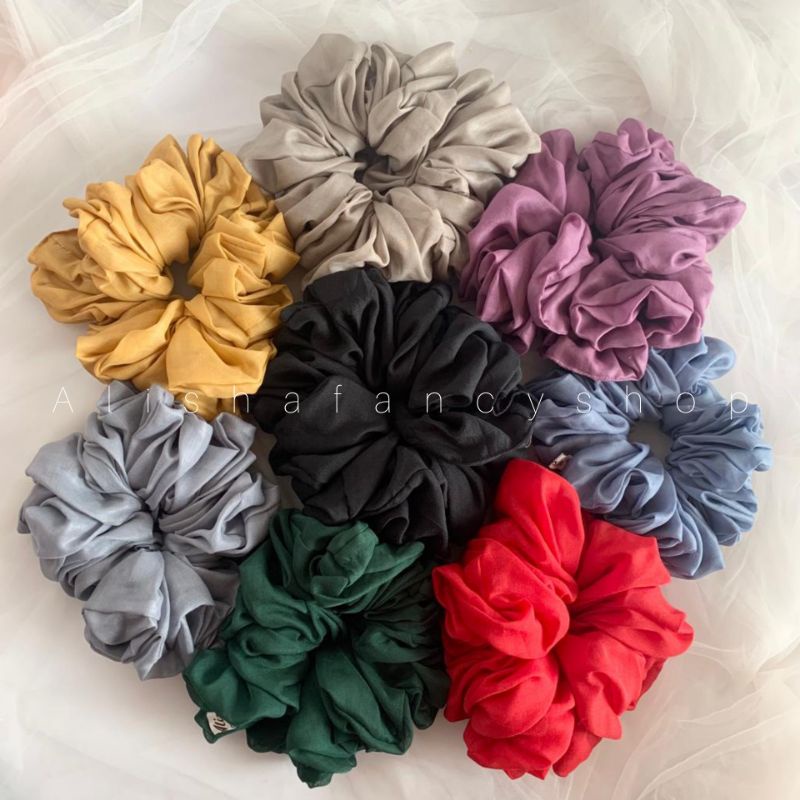 ALISHA Ikat scrunchies