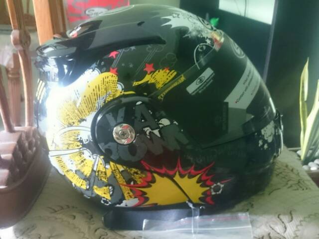 Snail Helm Modular Single Visor FF991size L