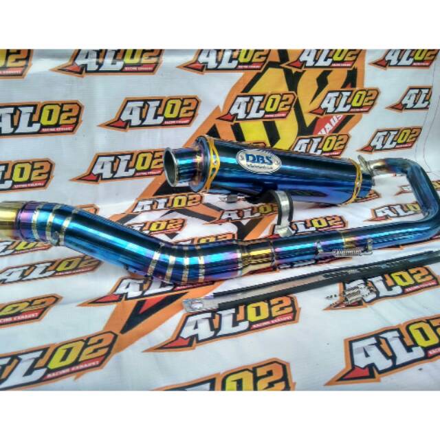 KNALPOT DBS BLUEMOON FOR VIXION FU SONIC R15 CBR CB150R VERZA TIGER MEGAPRO DLL