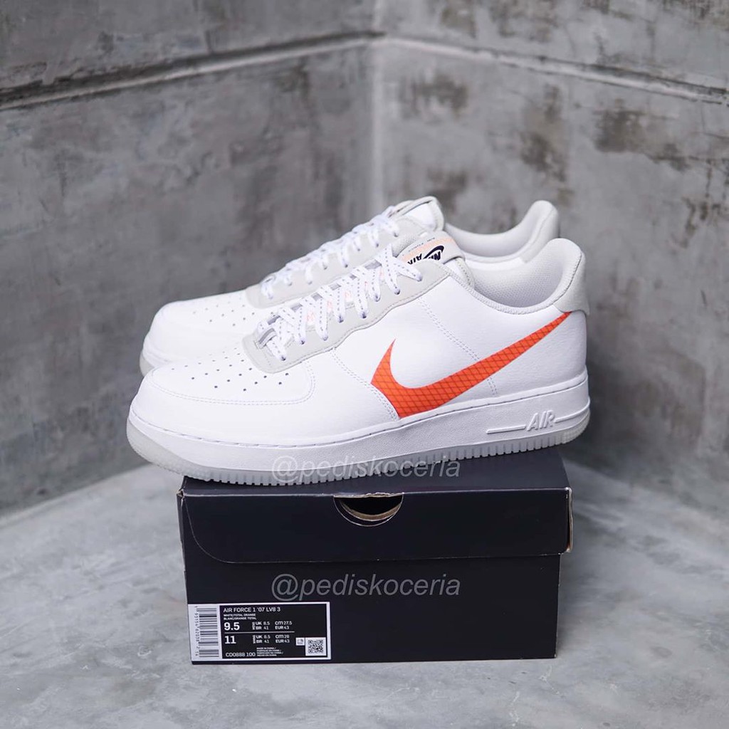 white and orange uptowns