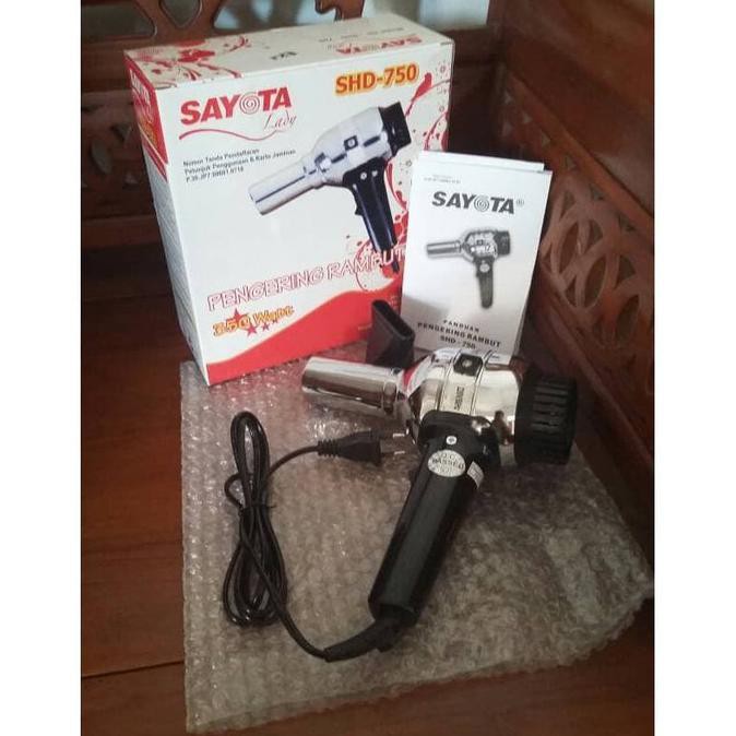 Cuci Gudang Hair Dryer Sayota Shd 750 - Pengering Rambut Sayota Gilaa!!!