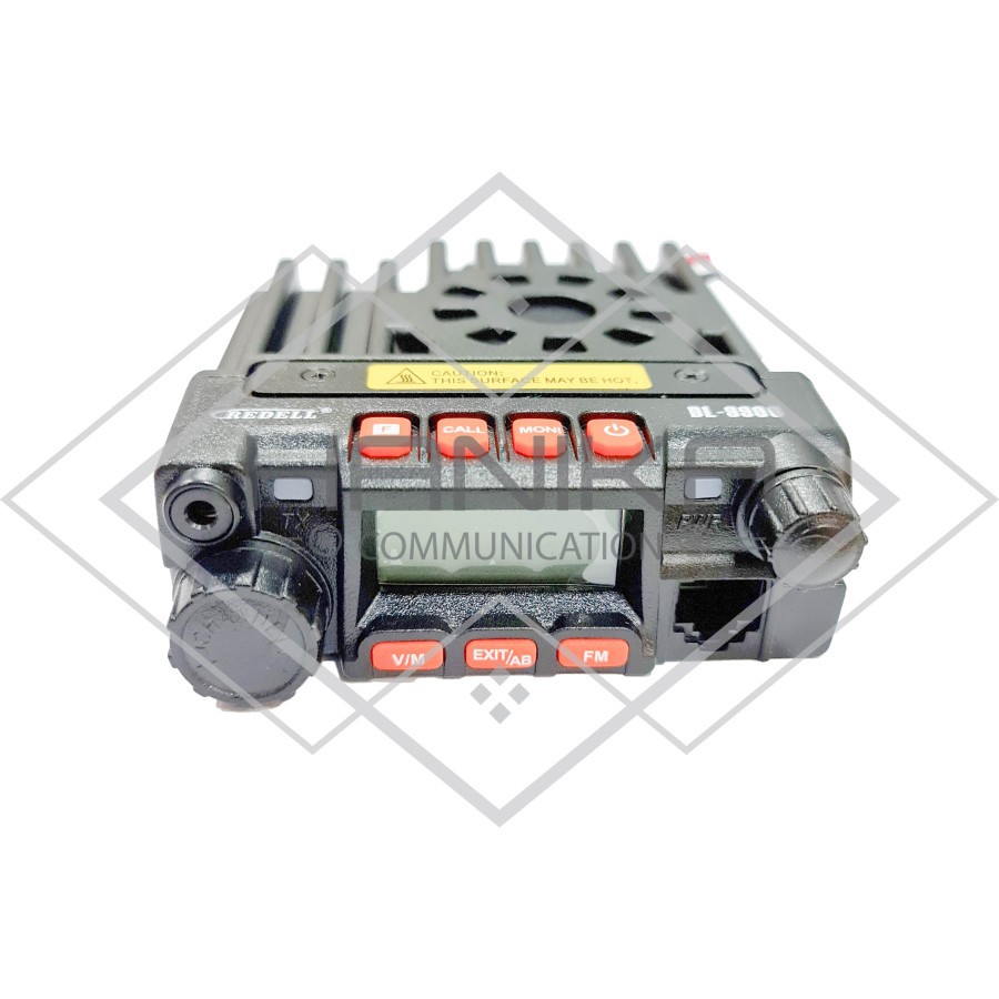 Redell DL-9900 Rig Mini Dualband 25W Ori Baru DL9900 Radio Mobil Redel