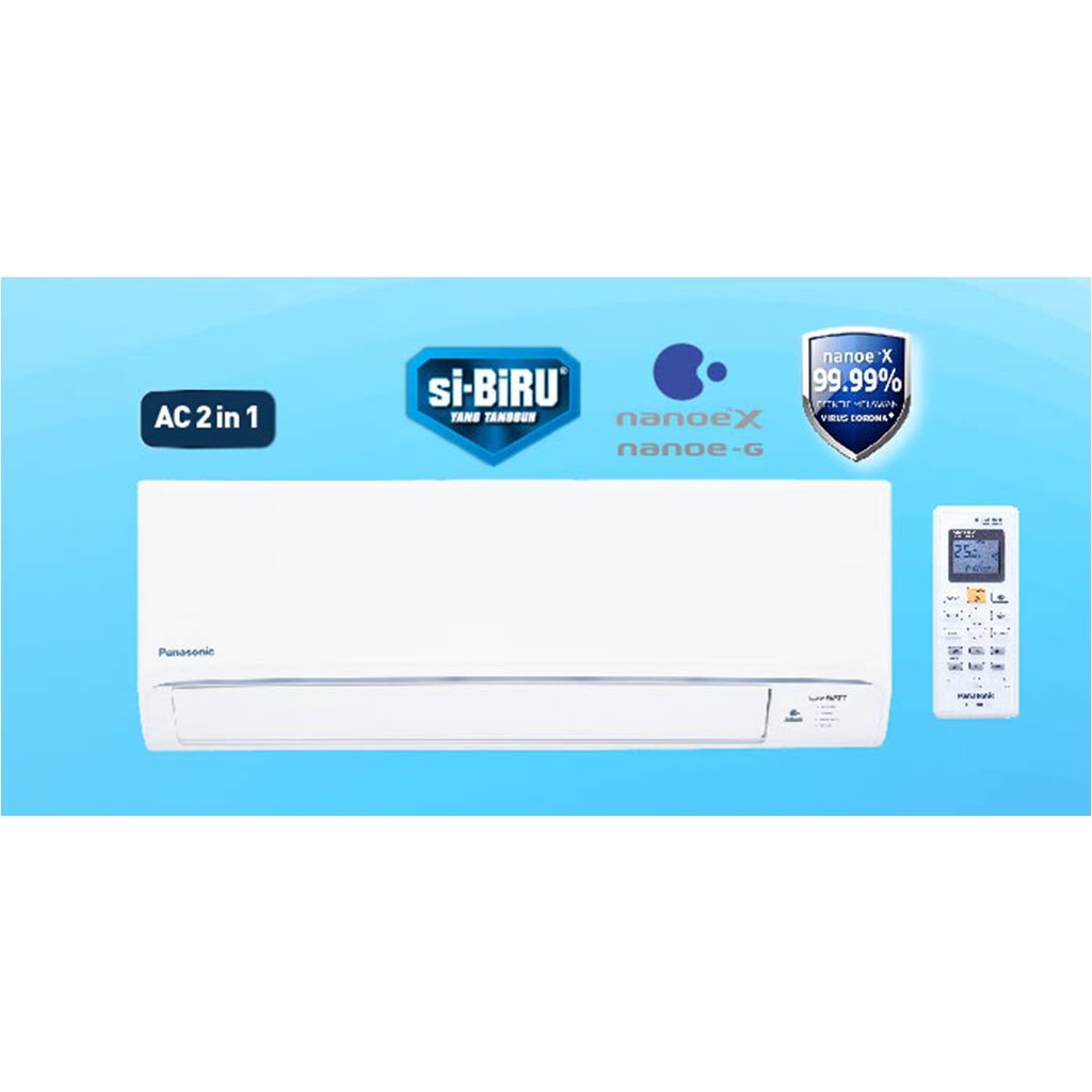 Panasonic AC 1/2 pk CS/CU-XN5WKJ Low Watt