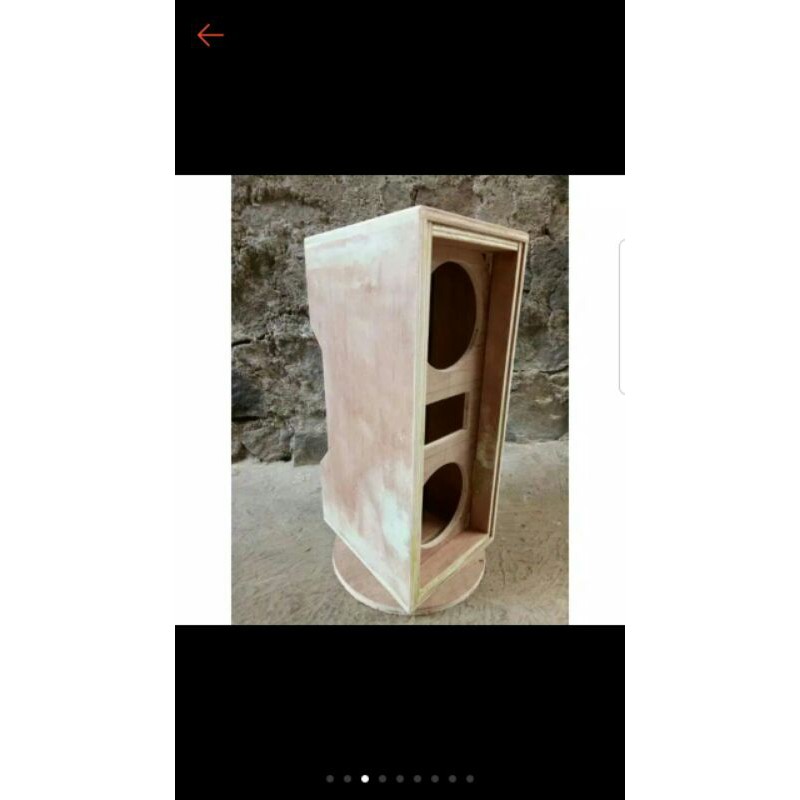 line array 8inch doblle dan 8inch single