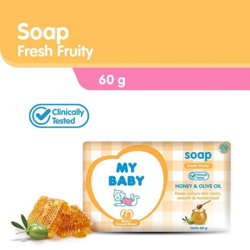 My Baby Sabun Bayi 60 gr/ My Baby Bar soap 60 gr