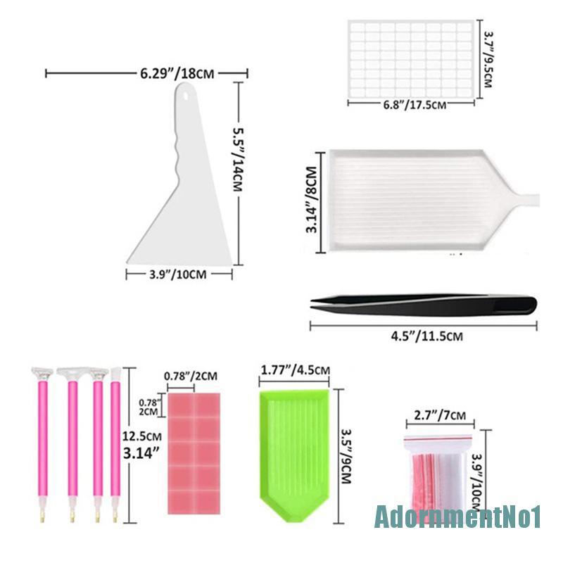 [AdornmentNo1]A4/A5 LED Light Board Diamond Painting Tools Kits 28/56 Grids Drill Storage Box