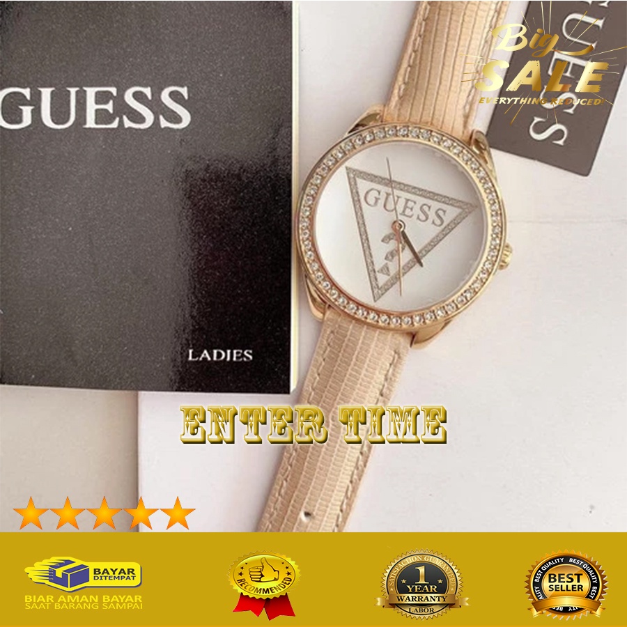 BIG SALE  JAM TANGAN WANITA BRANDED BEST EDISI MERK GUESS W70015L1 JAM TANGAN WANITA MEWAH BAYAR DIR