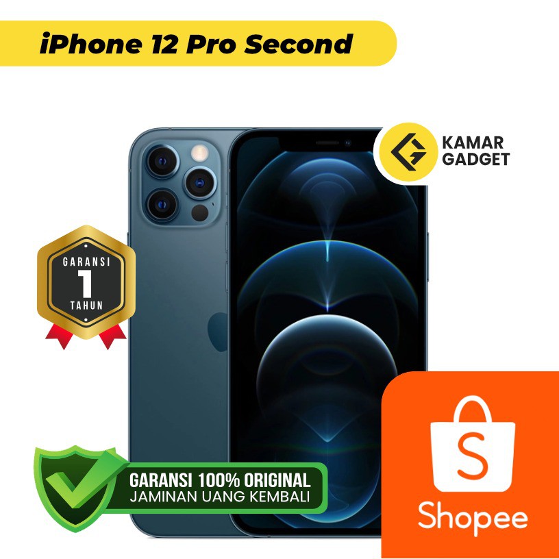 iPhone 12 Pro 128gb 256gb pasific blue - space gray - gold - silver