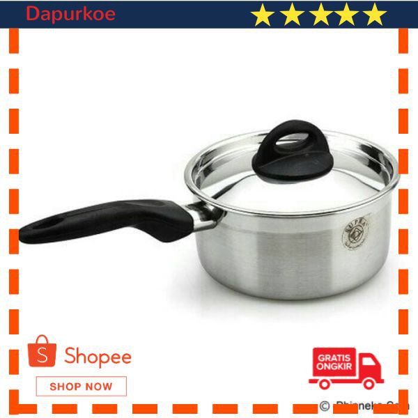 Terlaris SUPRA SAUCE PAN (PANCI MIE) 18CM STAINLESS STEEL Elegan