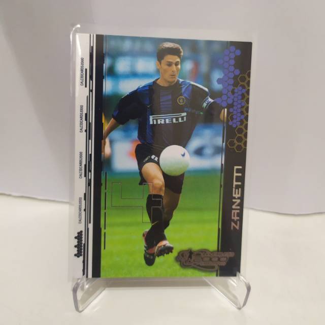 Javier Zanetti - Inter Milan Intermilan FC Legend - Kartu Bola Panini Calcio 2000