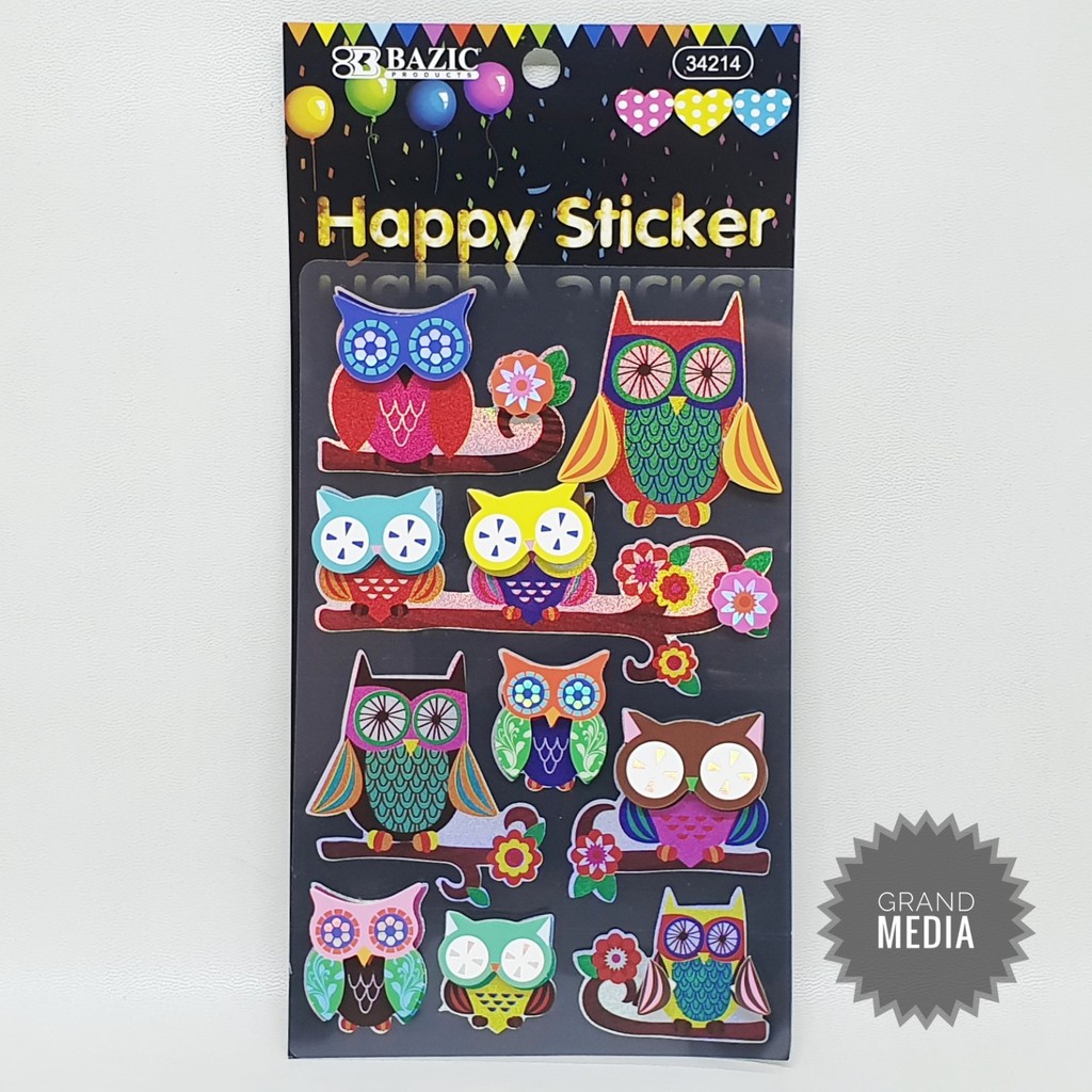 

[GRAND MEDIA] STICKER TIMBUL OWL NO.34214