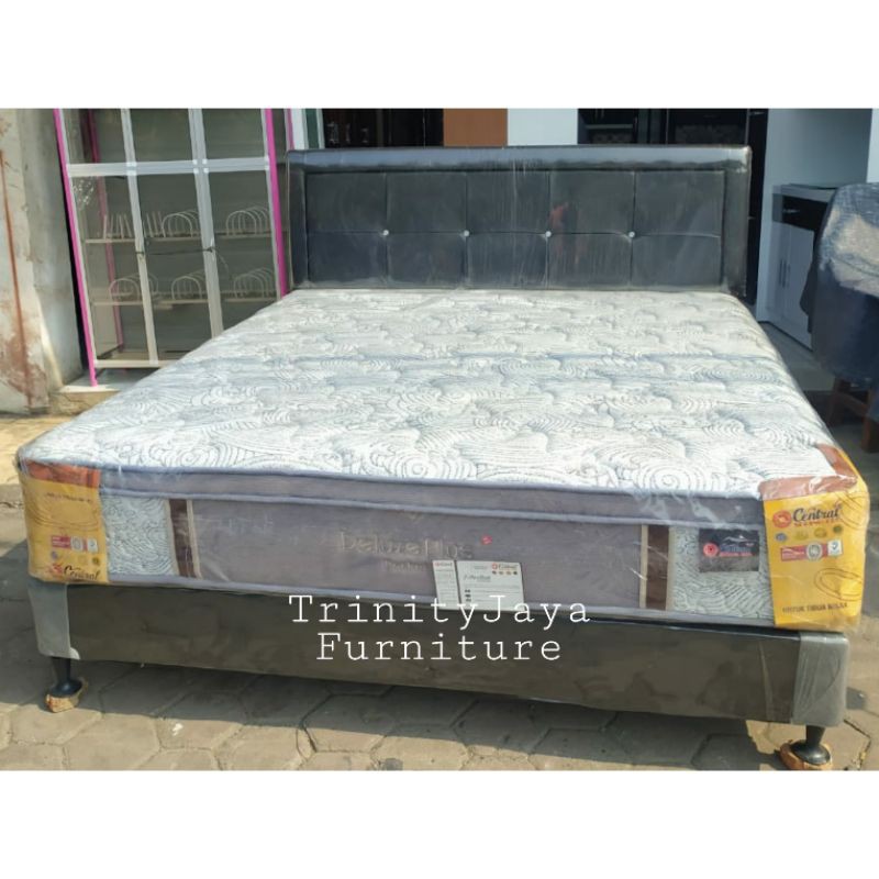 Dipan Sandaran Plus Springbed Central Deluxe Plus Poket