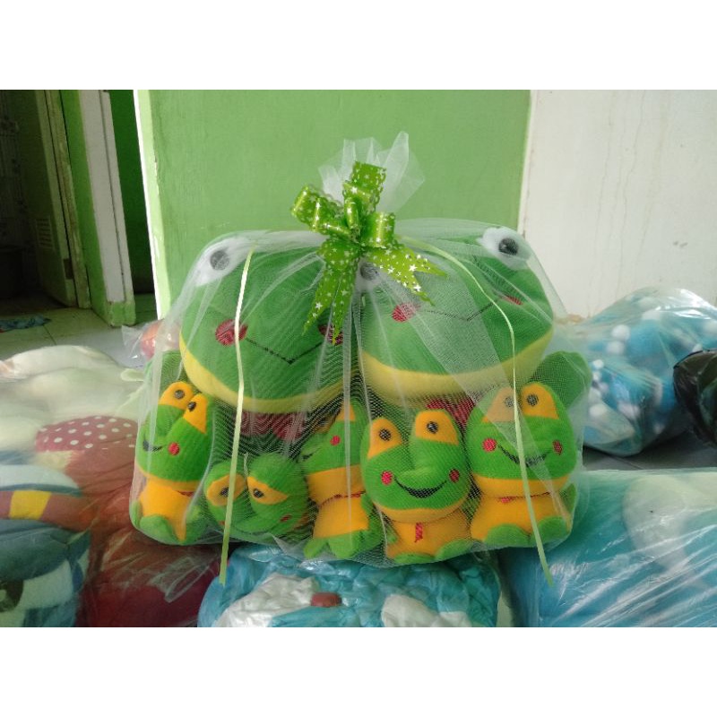 Boneka Keroppi Beranak Induk 2 Anak 5