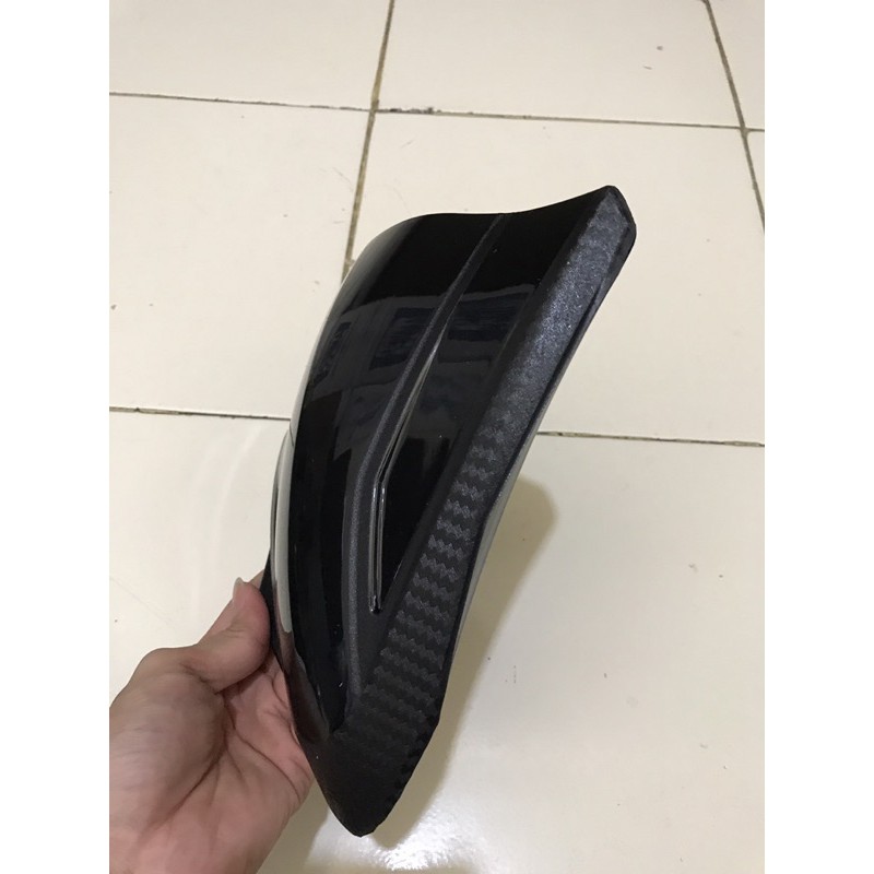 Windshield / Visor / Tameng Karbon Hitam Beat Fi dan Beat Esp New Karbon