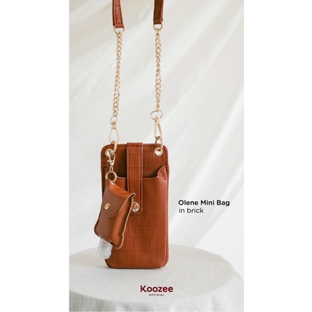 KOOZEE - OLENE MINI PHONEBAG - MINI SLING BAG - DAPAT DUA TALI