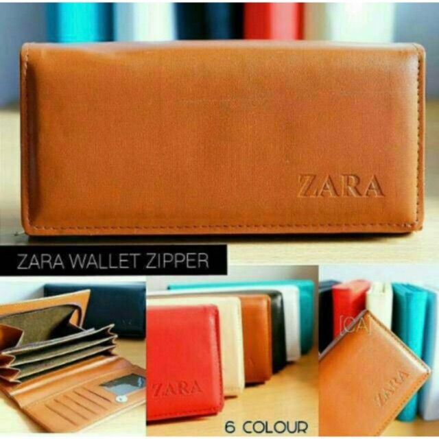 SALE DOMPET ZARA KIPAS MURAH DOMPET PANJANG KULIT ZARA 