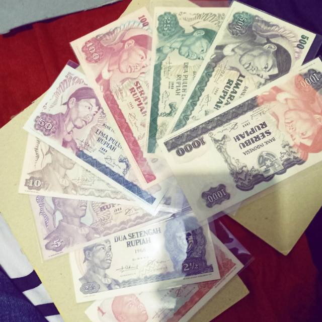 Uang Kuno sudirman Set gress