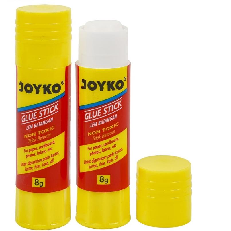 

Hot - Glue Stick / Lem Batang Joyko GS-09 / 8gr 1BOX / 12 Pcs ✔