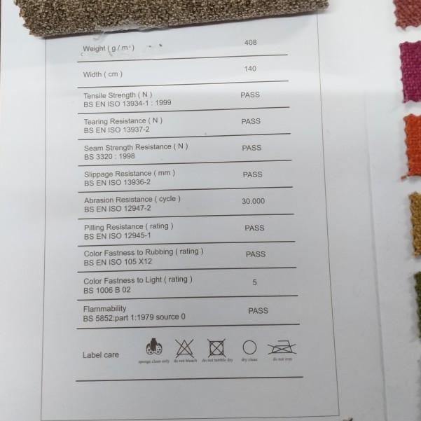 ➲ KAIN SOFA / JOK / KURSI REGENCY VELVET FABRIC - VELMA ➮