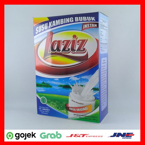 

Susu kambing bubuk LAZIZ original