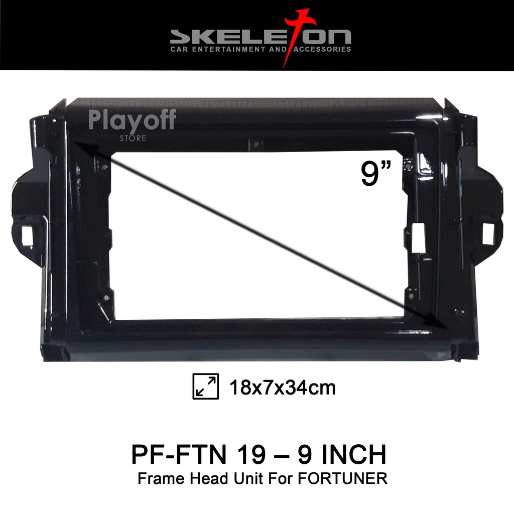 Frame Head Unit 9 Inch Mobil FTN 19 Frame Android Skeleton