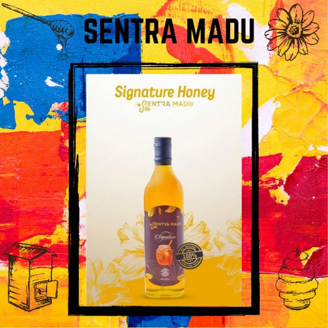 

Signature Honey 600 ml Sentra Madu Signature Honey Asli Madu Botol Signature Honey 600ml 100% Halal